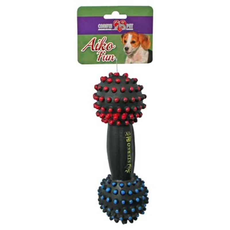 COBBYS PET AIKO FUN Činka 22cm gumená hračka pre psov