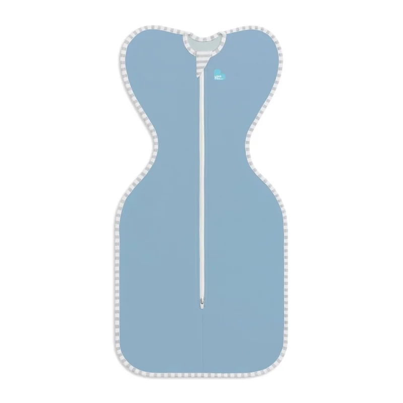 Love To Dream Swaddle UP - Zavinovačka, veľkosť XS, dusty blue, 1  FÁZA, 0-1m, 2,2-3,8kg