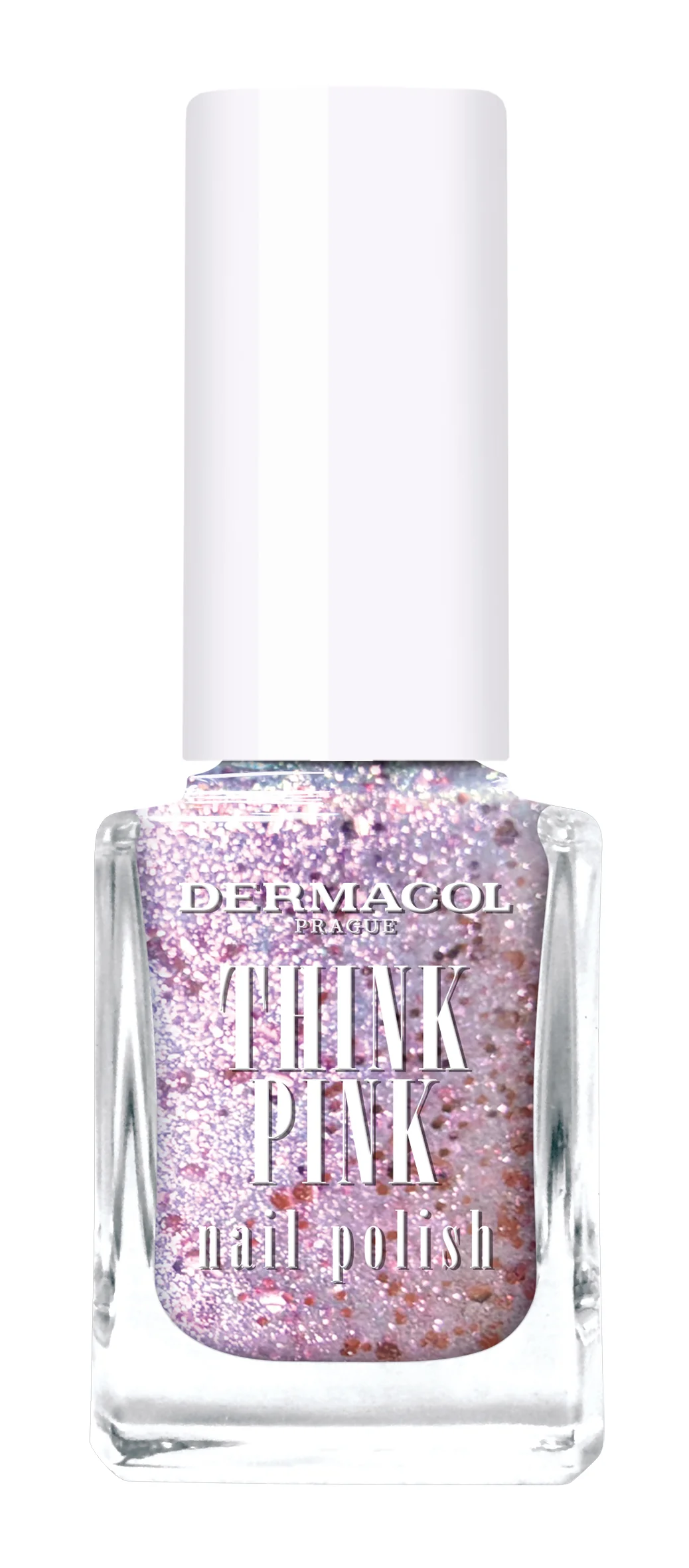 Dermacol Think Pink lak na nechty s vôňou č.02 1×11 ml, lak na nechty