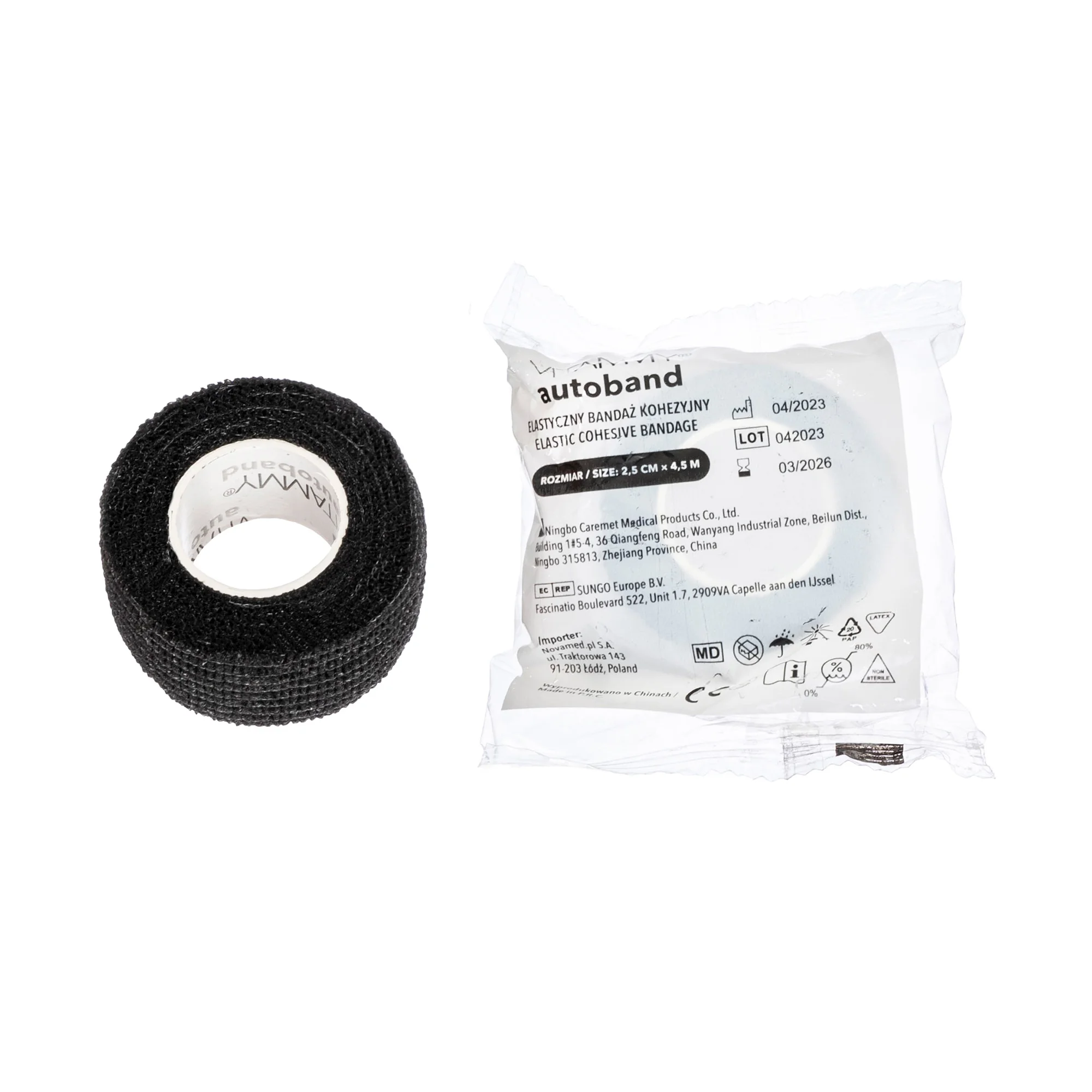 VITAMMY Autoband samolepiaca bandáž čierna 2,5 cm x 450 cm