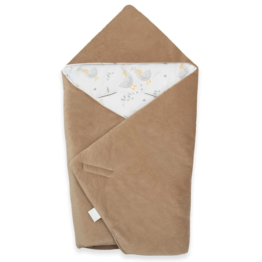 Zateplená zavinovačka do autosedačky New Baby brown , 20C56834