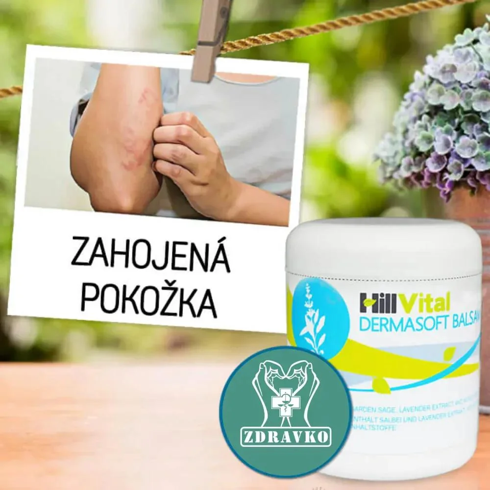 Hillvital Dermasoft balzam 250 ml na zmiernenie ekzému Objem: 250 ml