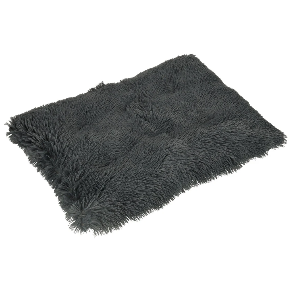 Pelech pre psa – 65 × 50 × 4 cm, tmavosivý, protišmykové dno