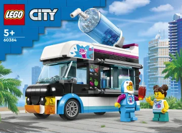 LEGO® City 60384 Dodávka ľadových tučniakov 1×1 ks, lego stavebnica