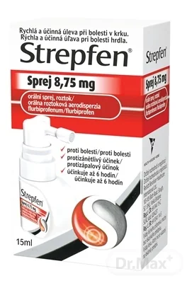 Strepfen Sprej 8,75 mg 1×15 ml, liek