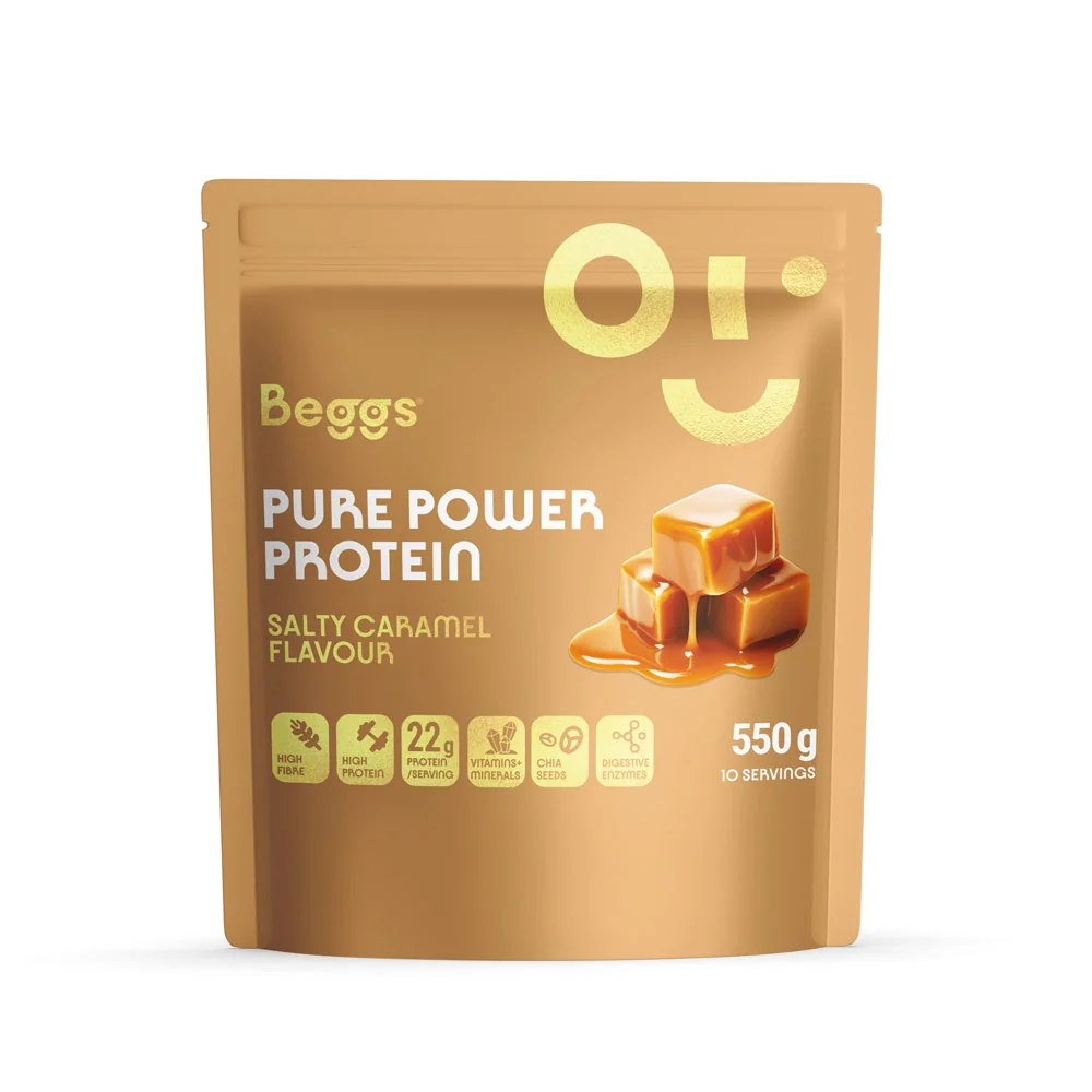 Beggs Pure Power Protein Salty Caramel 550 g