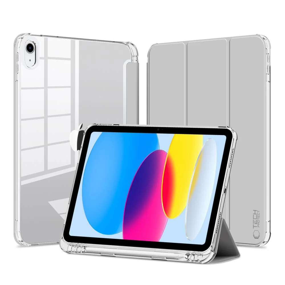 Tech-Protect SC Pen Hybrid puzdro na iPad 10.9'' 2022 10 gen sivé