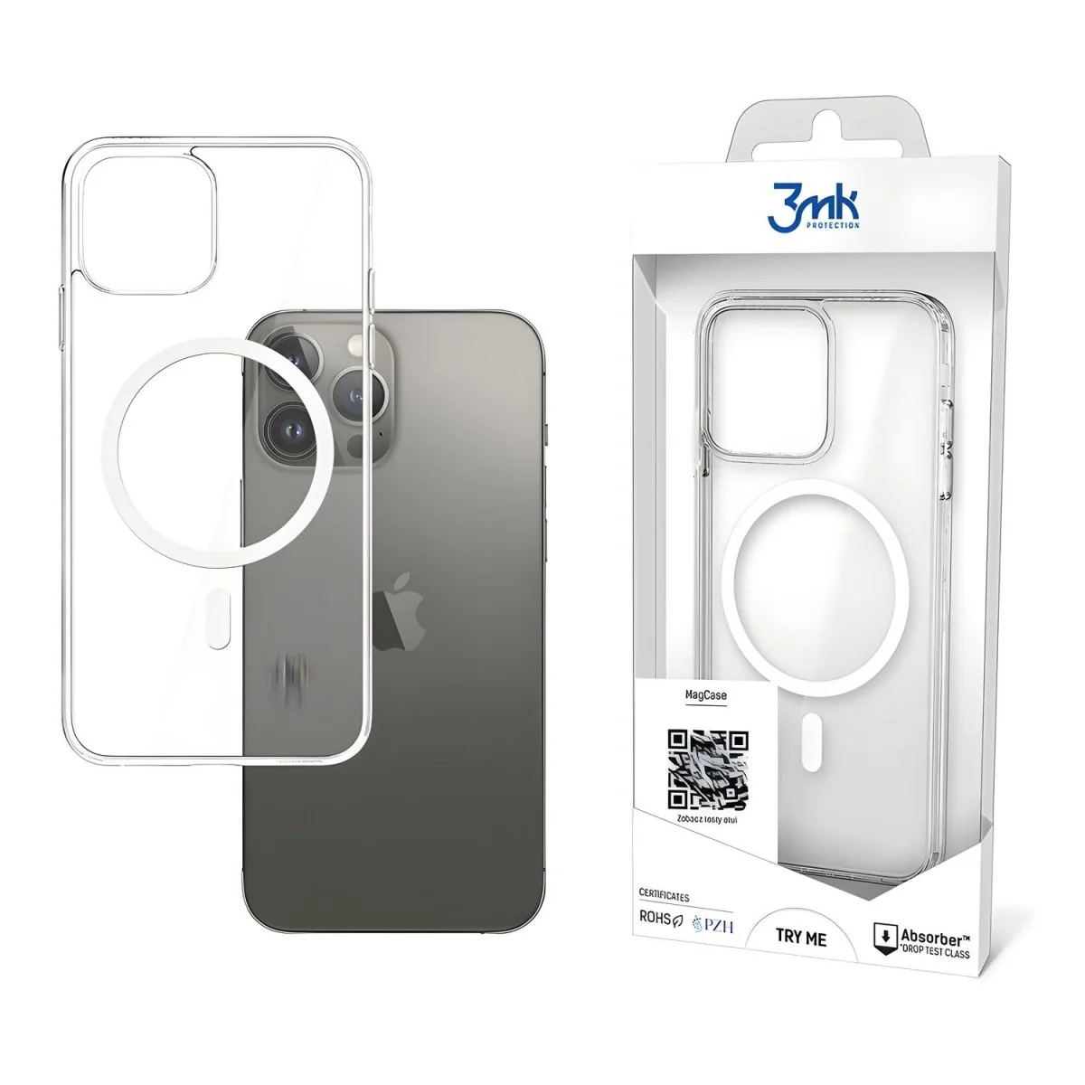 Puzdro pre Apple iPhone 13 Pro Max - Transparentná 1 x 1ks. Mag Case