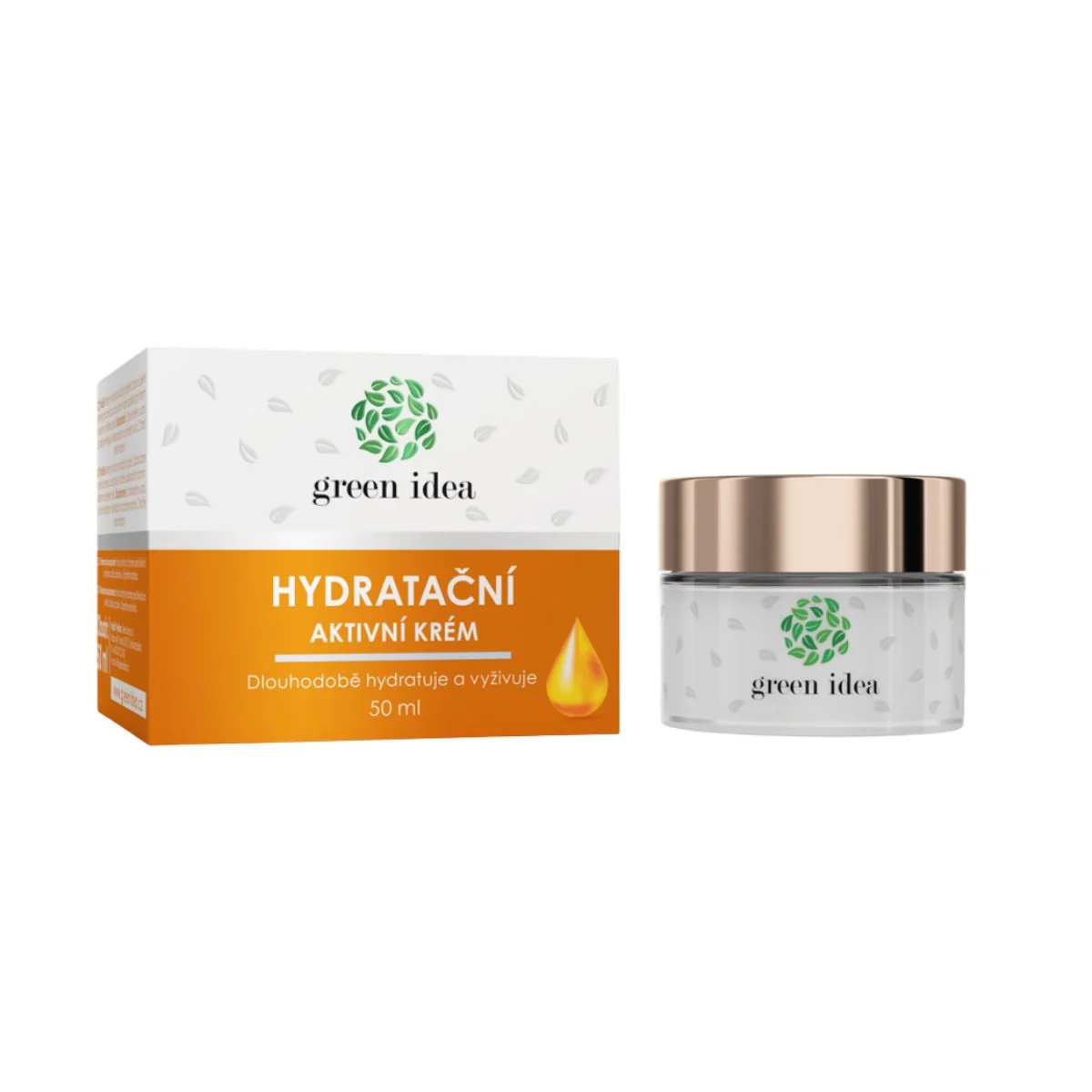 Hydratačný aktívny krém 50 ml - Green idea