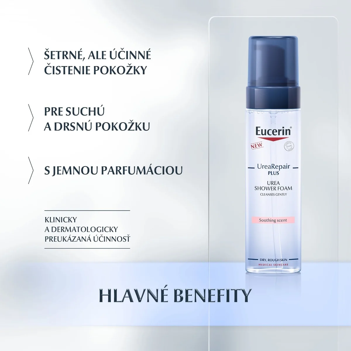 Eucerin UreaRepair PLUS Sprchová pena suchá, drsná pokožka 1x200 ml