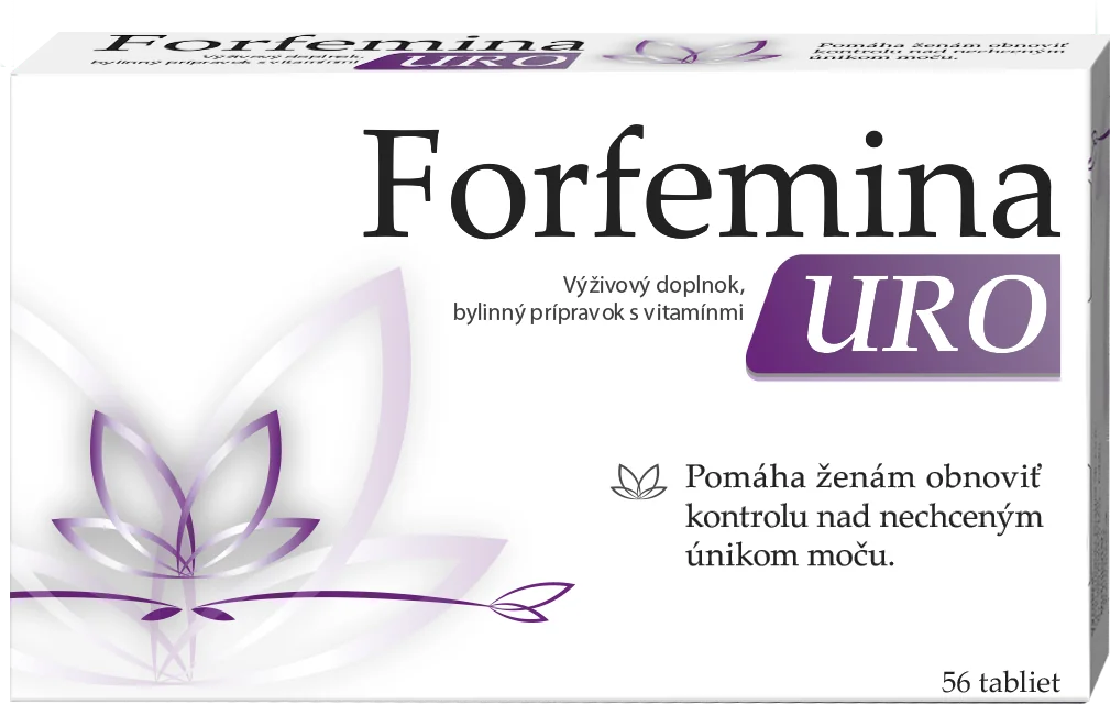 Forfemina URO 1×56 tbl, výživový doplnok
