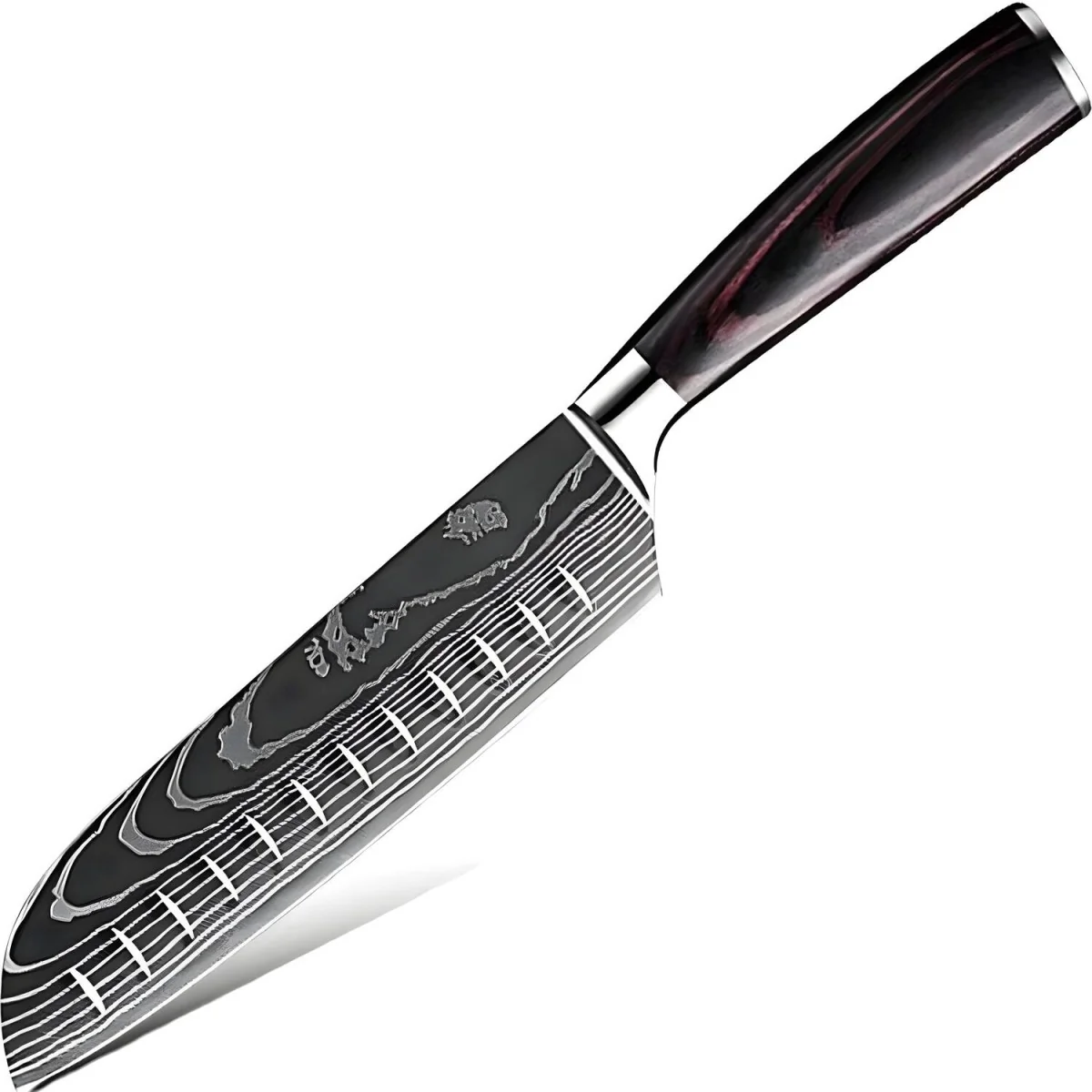Kuchynský nôž Blade-Santoku 31cm, čepeľ 17cm