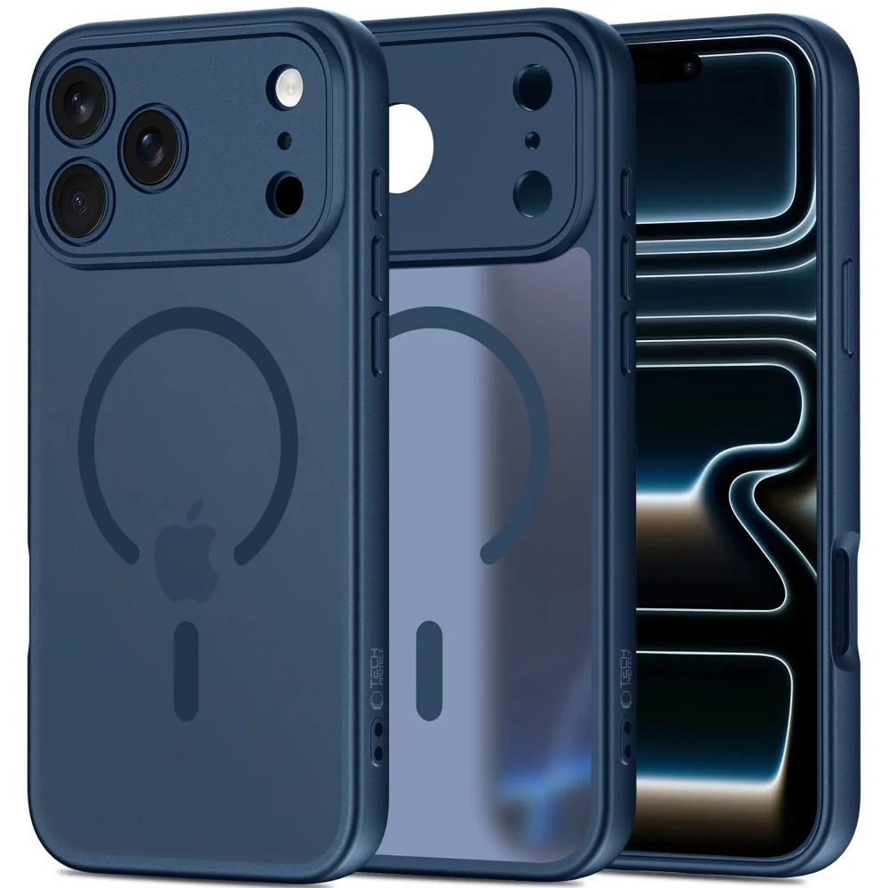 Tech-Protect BasicMag MagSafe kryt na iPhone 17 Pro, modrý