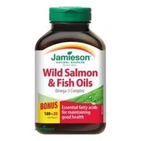 Jamieson WILD SALMON OIL 180+20CPS