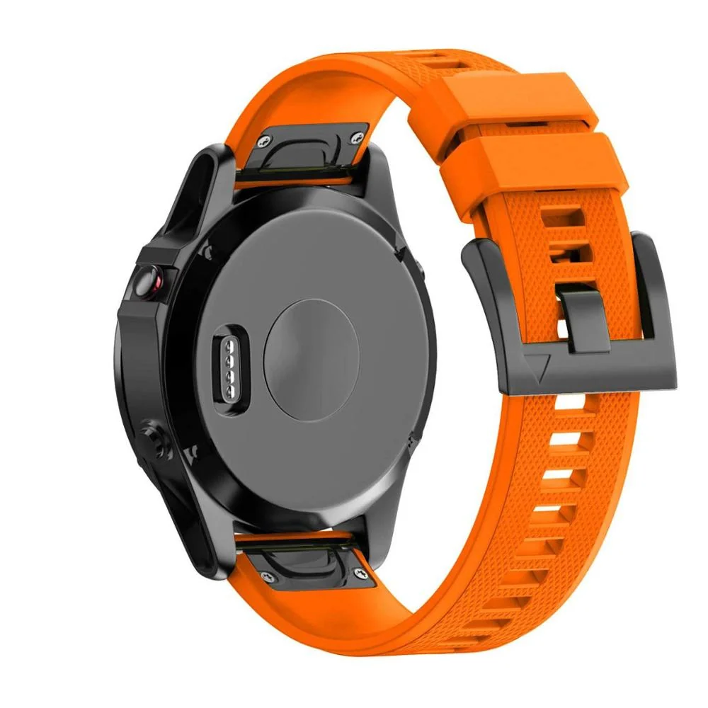 BStrap Silicone Acton remienok na Garmin Fenix 5s / 5s Plus orange