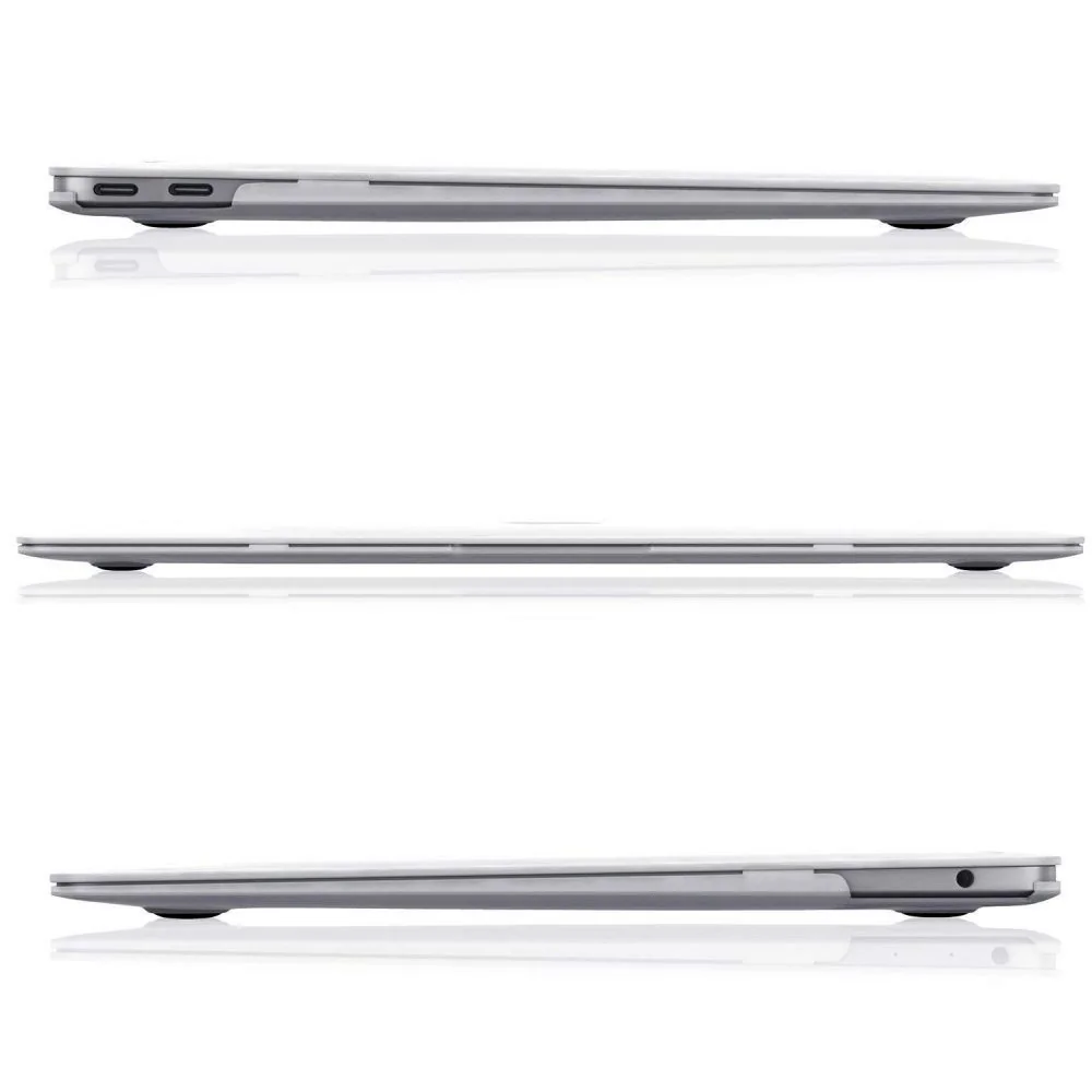 Tech-Protect Smartshell kryt na Macbook Air 13'' M2 – M5 2023-2026, glitter priesvitný itter priesvitný