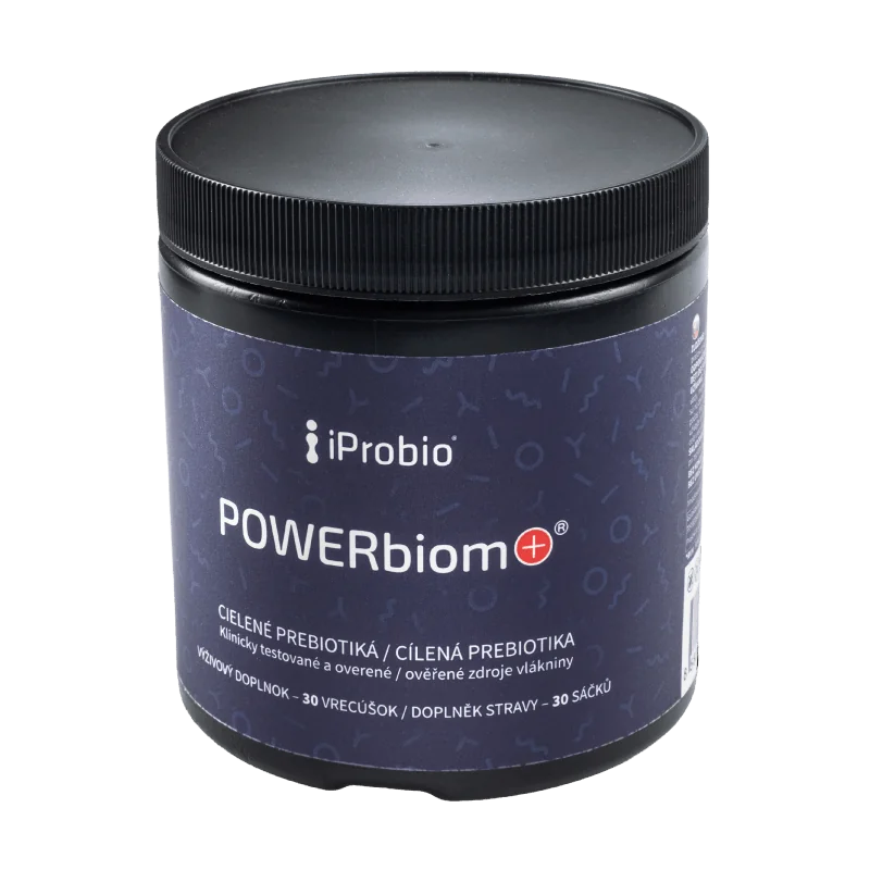 POWERbiom+®- cielené prebiotikum.