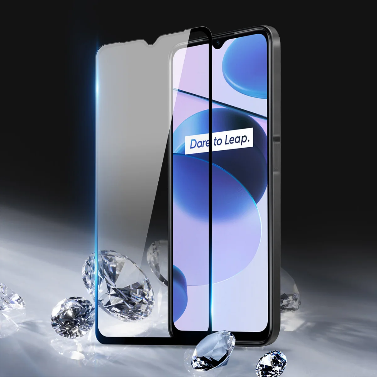 Dux Ducis Full Screen ochranné sklo na Realme C35, čierne