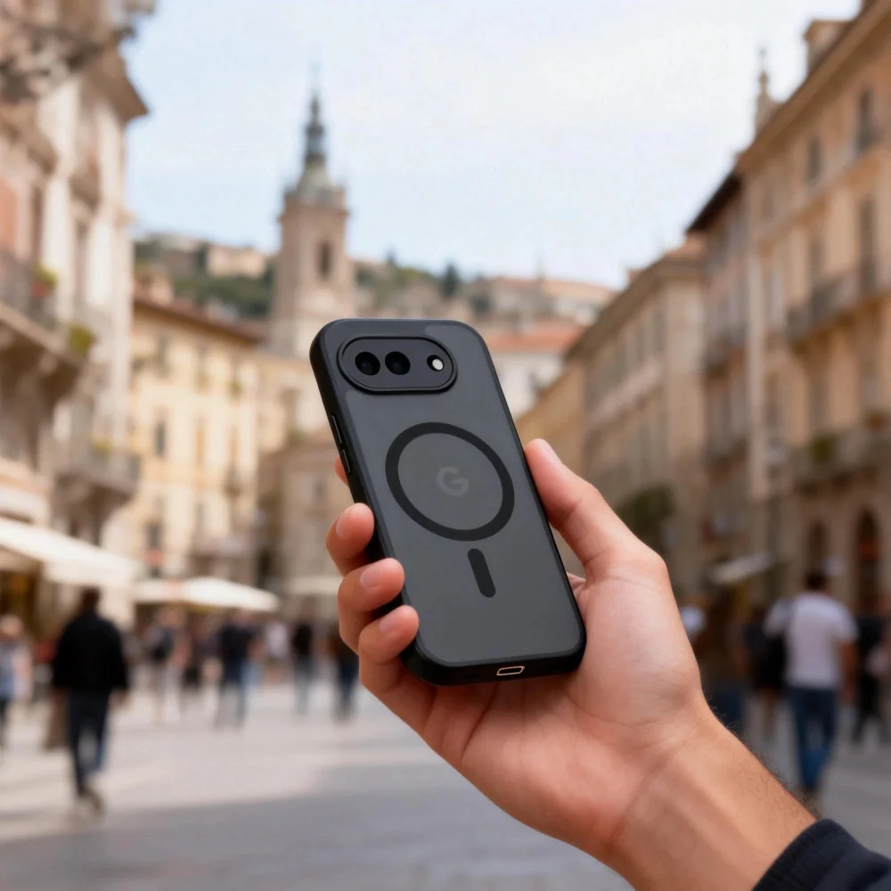 Tech-Protect MagMat MagSafe kryt na Google Pixel 10a, čierny