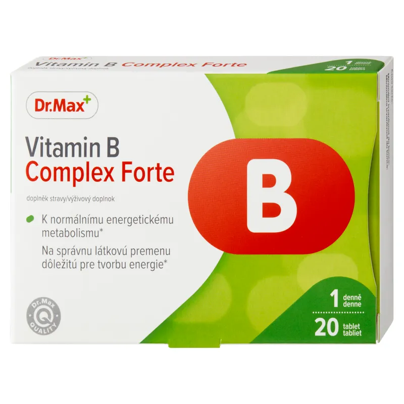 Dr. Max Vitamin B Complex Forte 1×20 tabliet