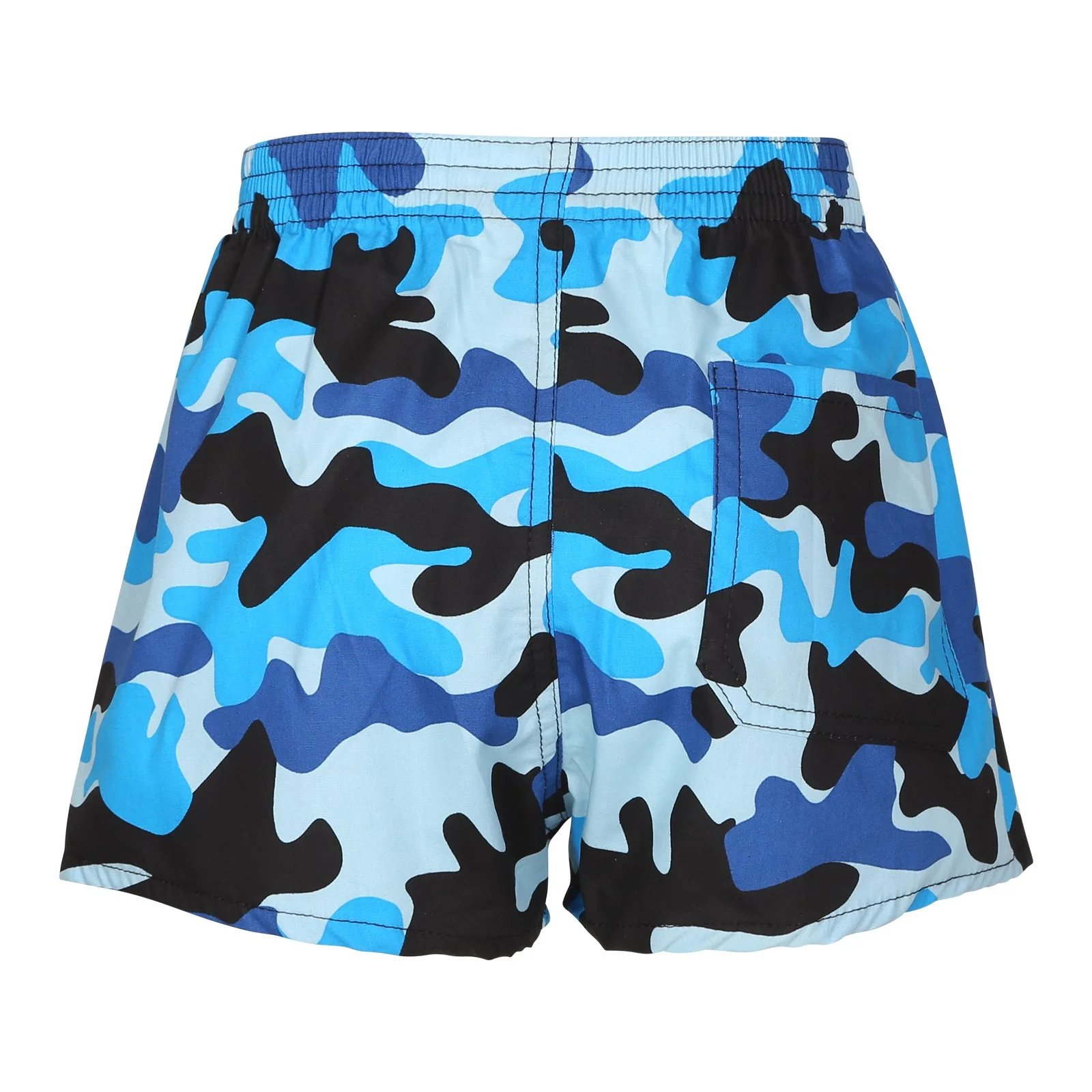 Detské trenky art klasická guma maskáč modrý (J1850) 12-14 rokov