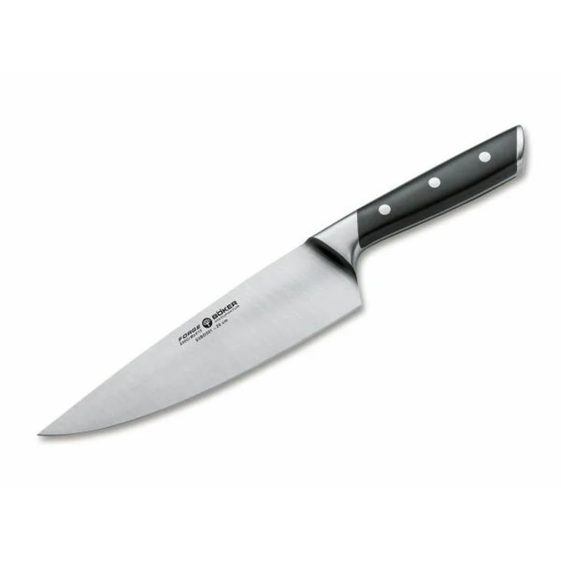 Böker Forge šéfkuchársky nôž 20 cm, čierna, plast ABS