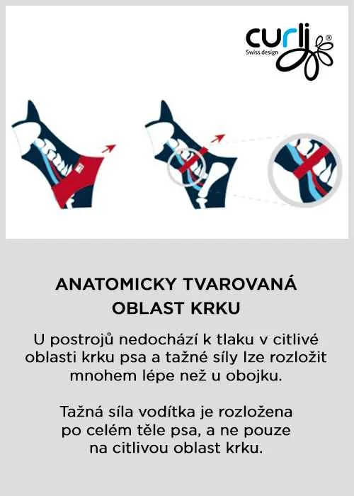 CURLI Postroj pre psy Manšester Brown XS, 3-5 kg 1×1 ks, postroj pre psy malých plemien