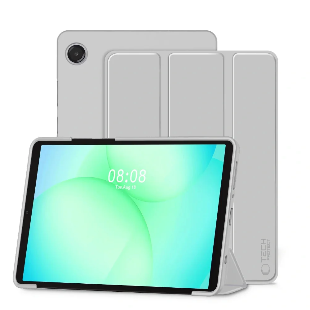 Tech-Protect Smartcase puzdro na Samsung Galaxy Tab A9 / A11 8.7'', sivé vé