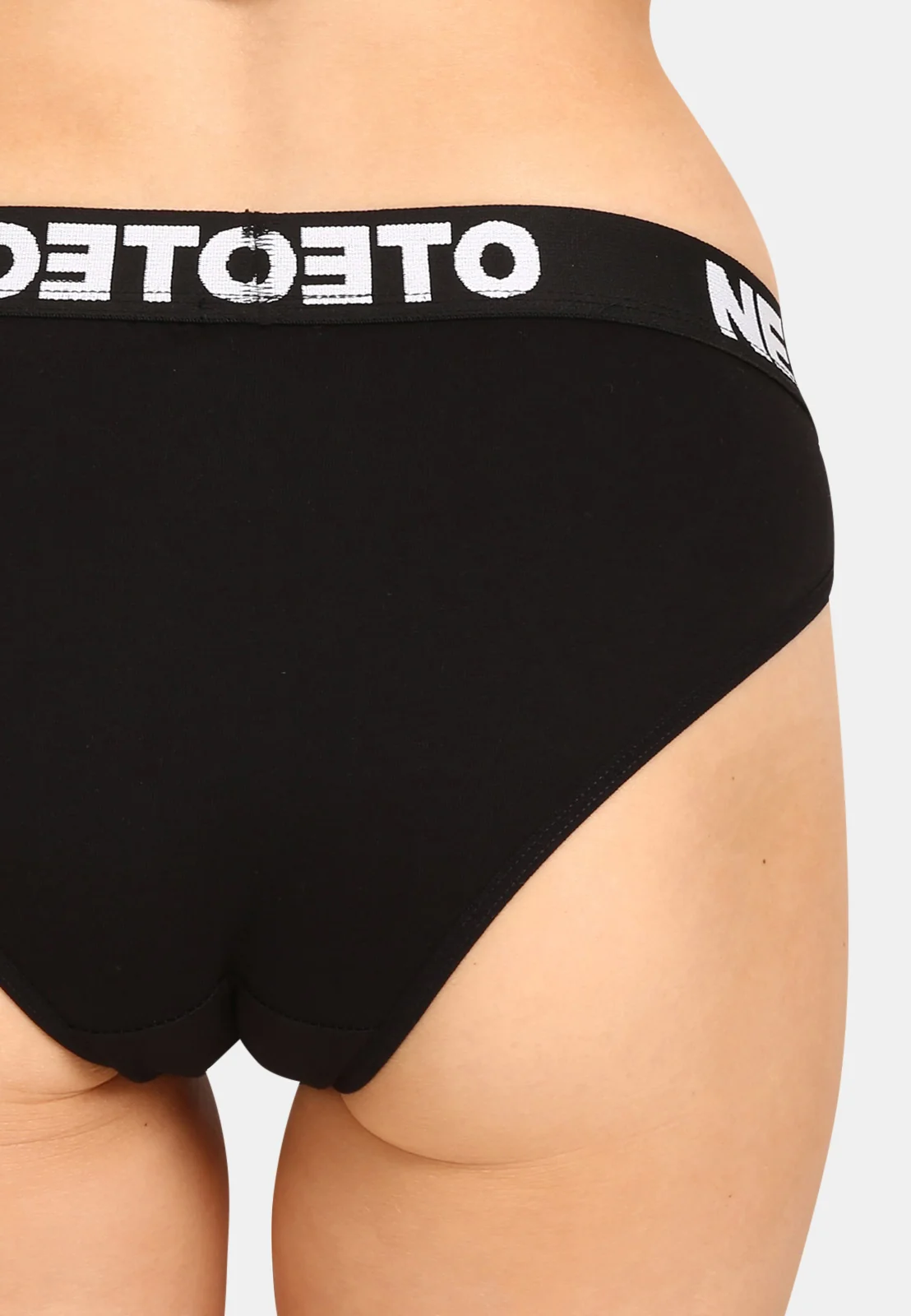 3PACK dámske nohavičky Nedeto čierne (3NKB001) S