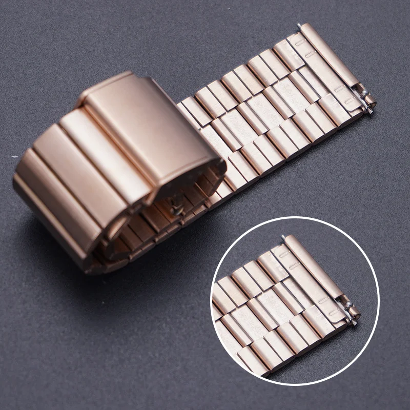 BStrap Steel remienok na Huawei Watch GT2 42mm rose gold