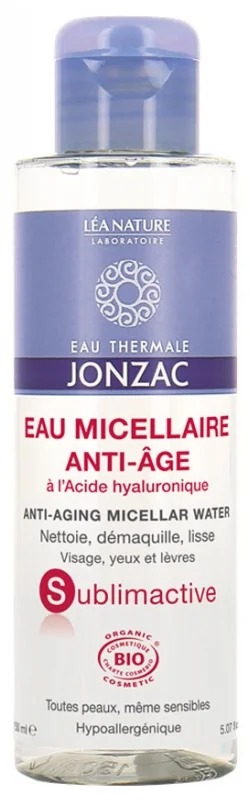JONZAC Sublimactive MICELÁRNA VODA 1×150 ml, micelárna voda