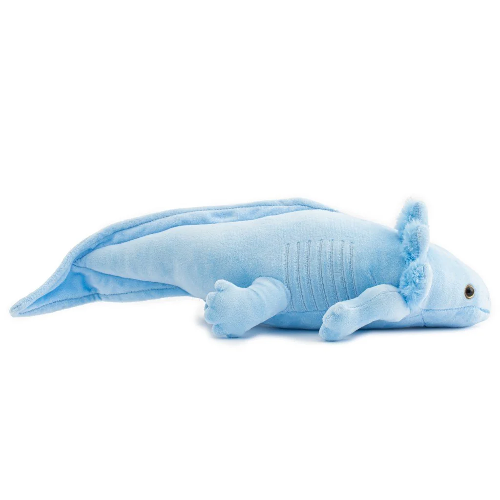 Plyšová hračka Axolotl Baby Mix 45 cm modrá 