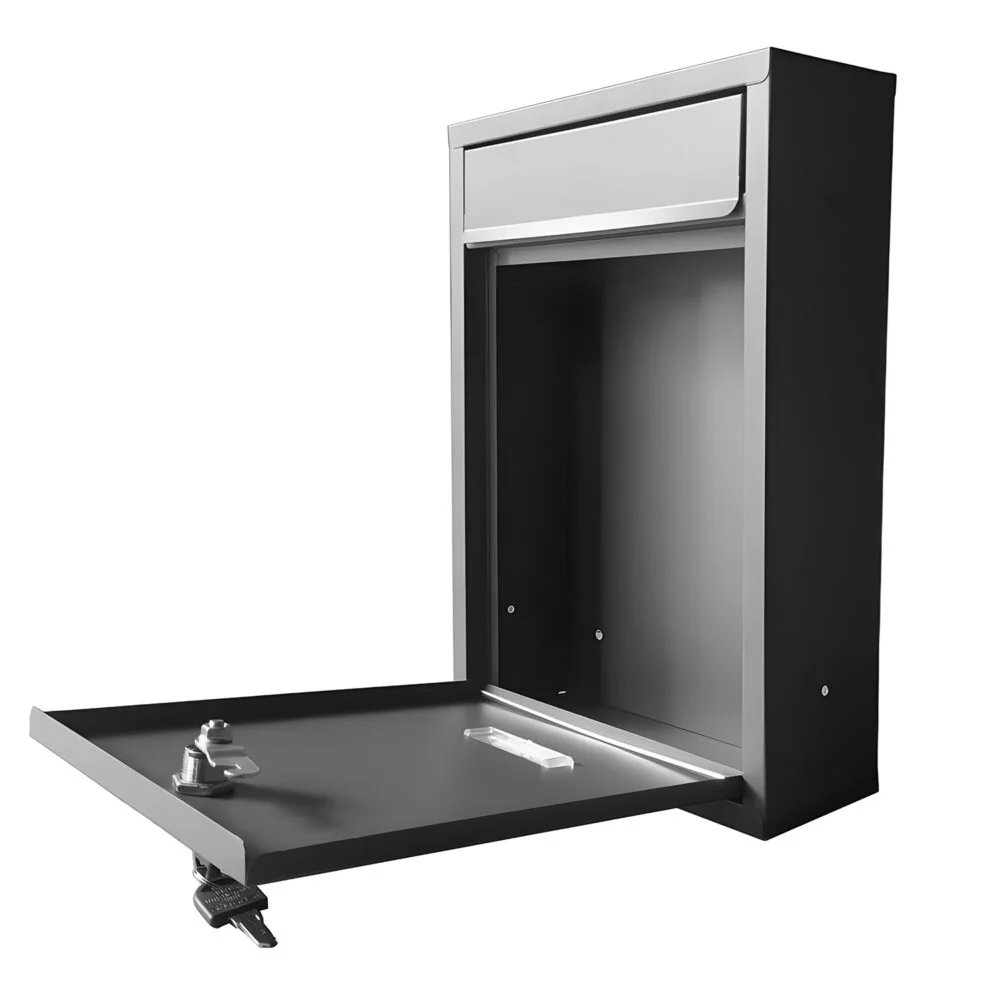 MG Mailbox V1 poštová schránka, čierna 