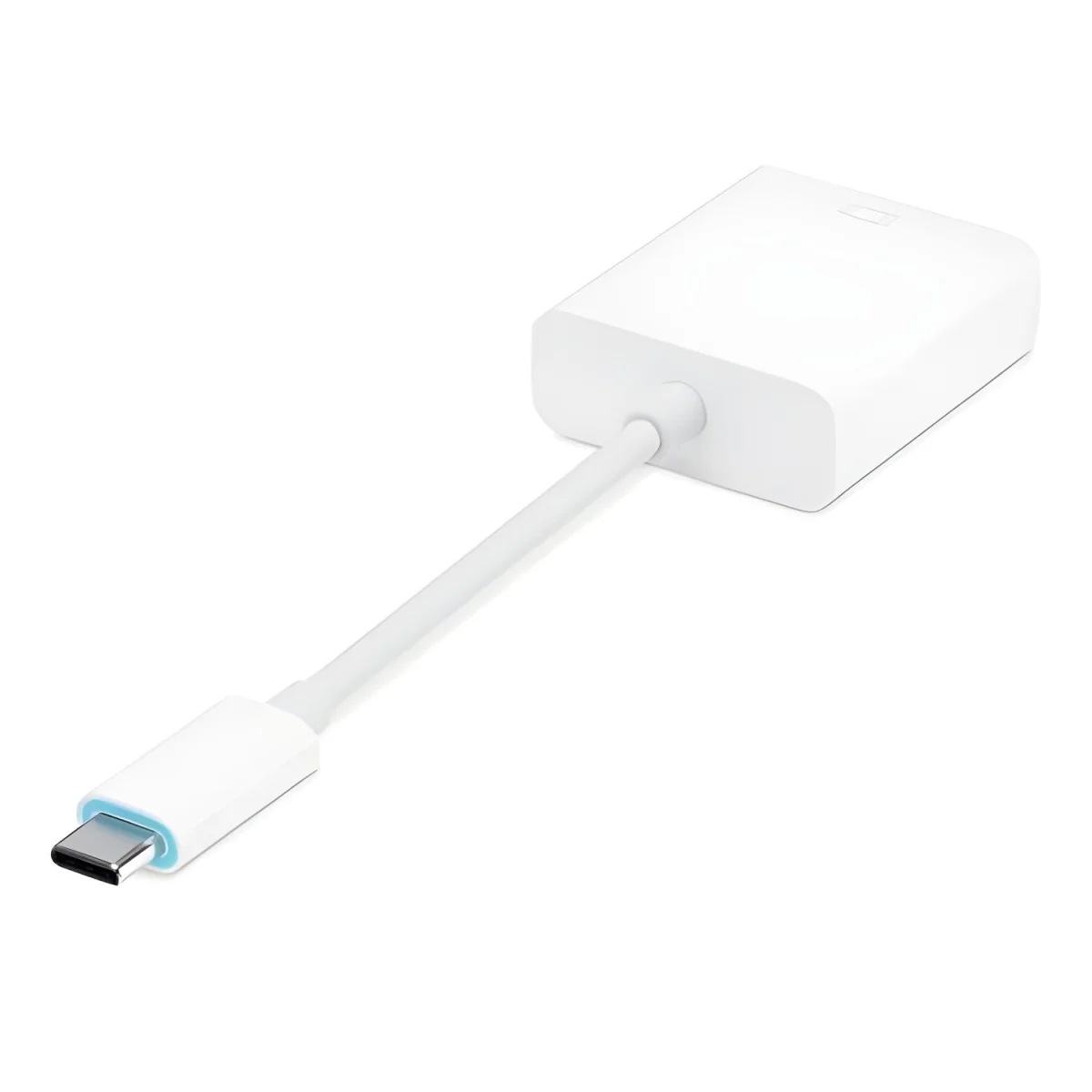 Adaptér USB-C na VGA - Biela 1 x Adaptér