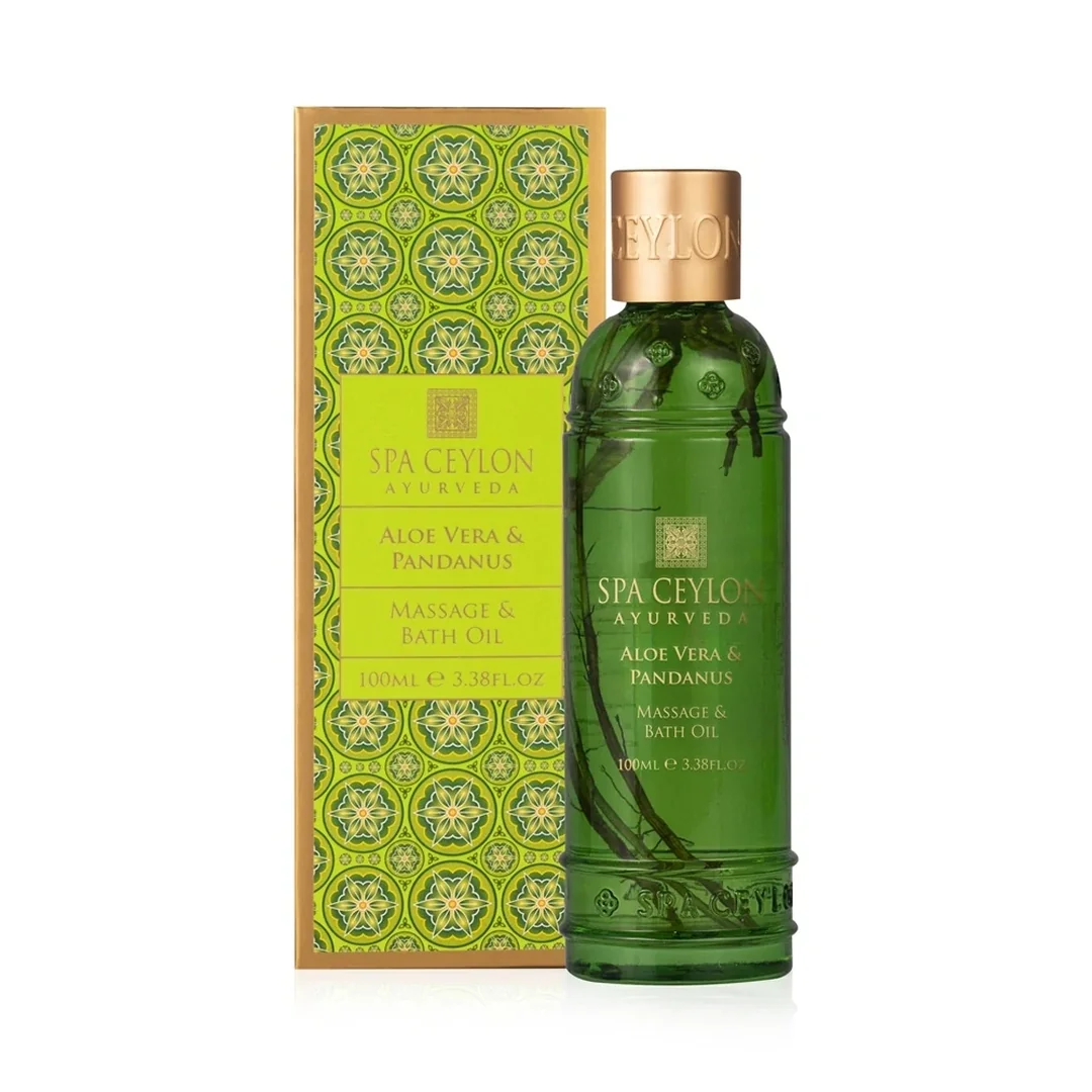 Masážny a kúpeľový olej - Aloe Vera & Pandanus 100 ml