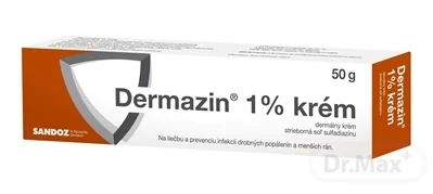 DERMAZIN 1 % krém 1×50 g, liek