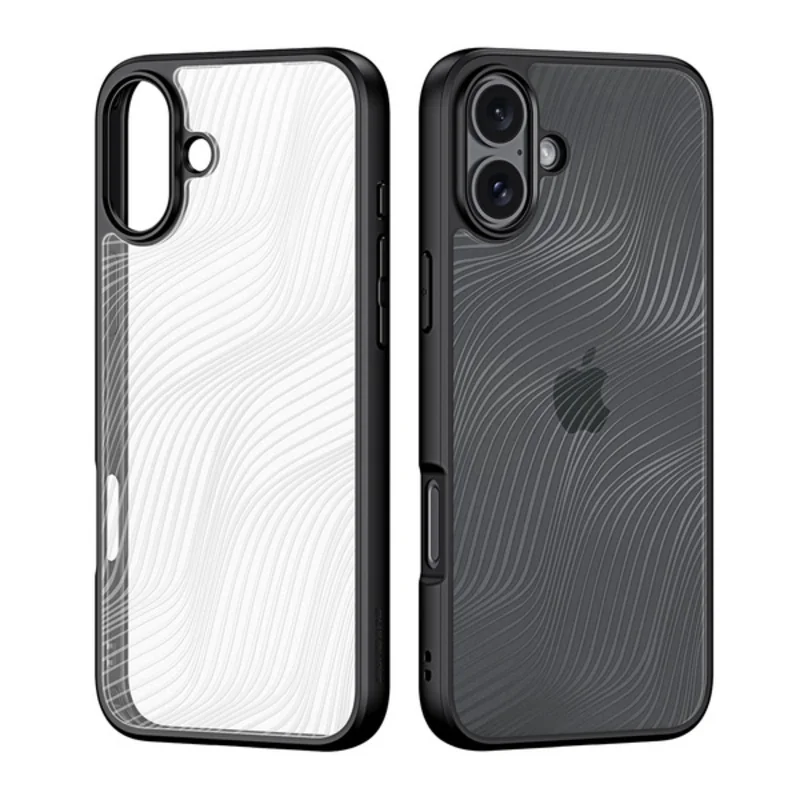 Dux Ducis Aimo kryt na iPhone 16, čierny