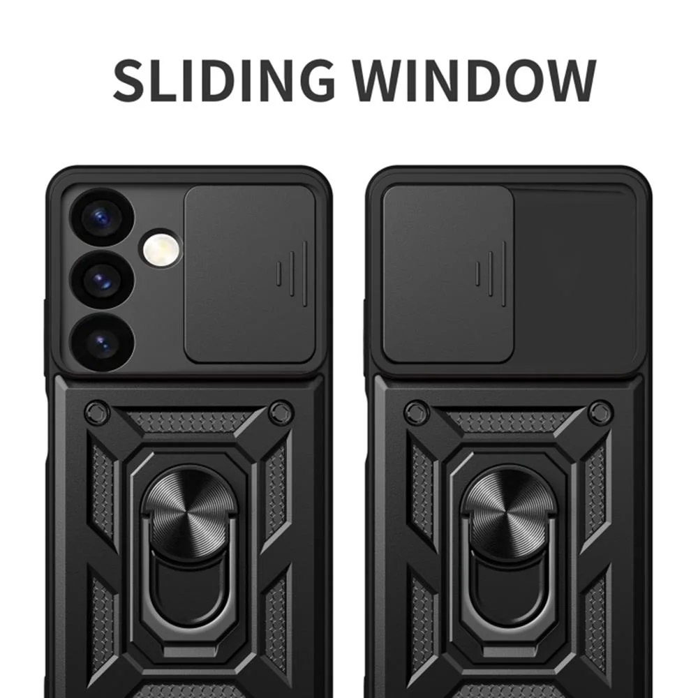 Púzdro CamShield s ochranou fotoaparátu čierna