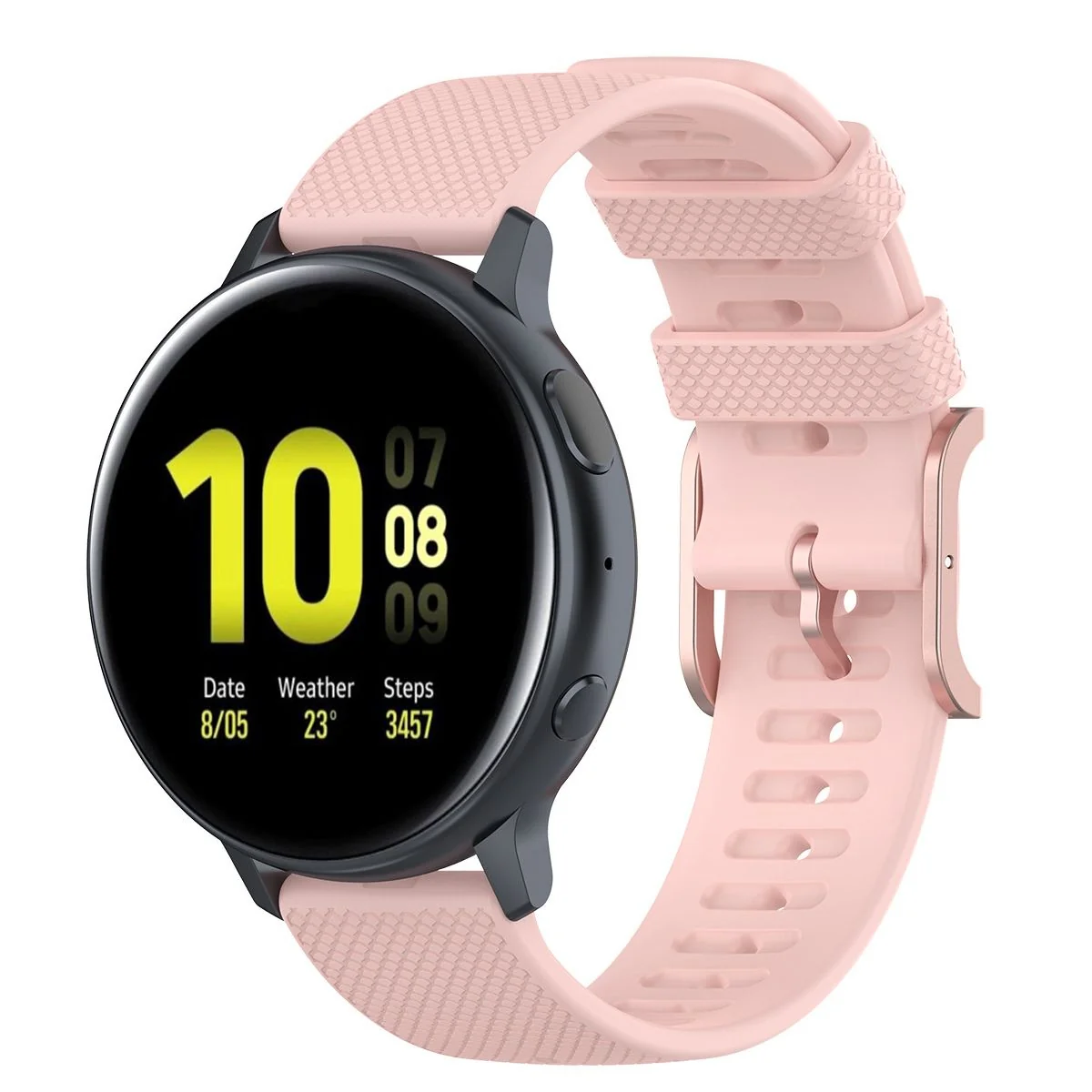 BStrap Silicone Rain remienok na Samsung Gear S3 pink