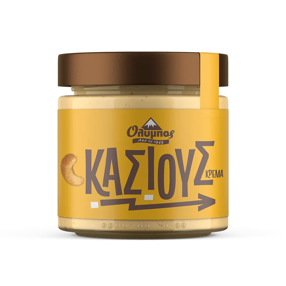 Olympos Kešu maslo 100 % 200 g bez pridaného cukru