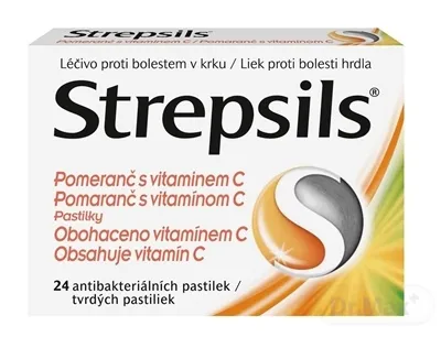 Strepsils Pomaranč s vitamínom C