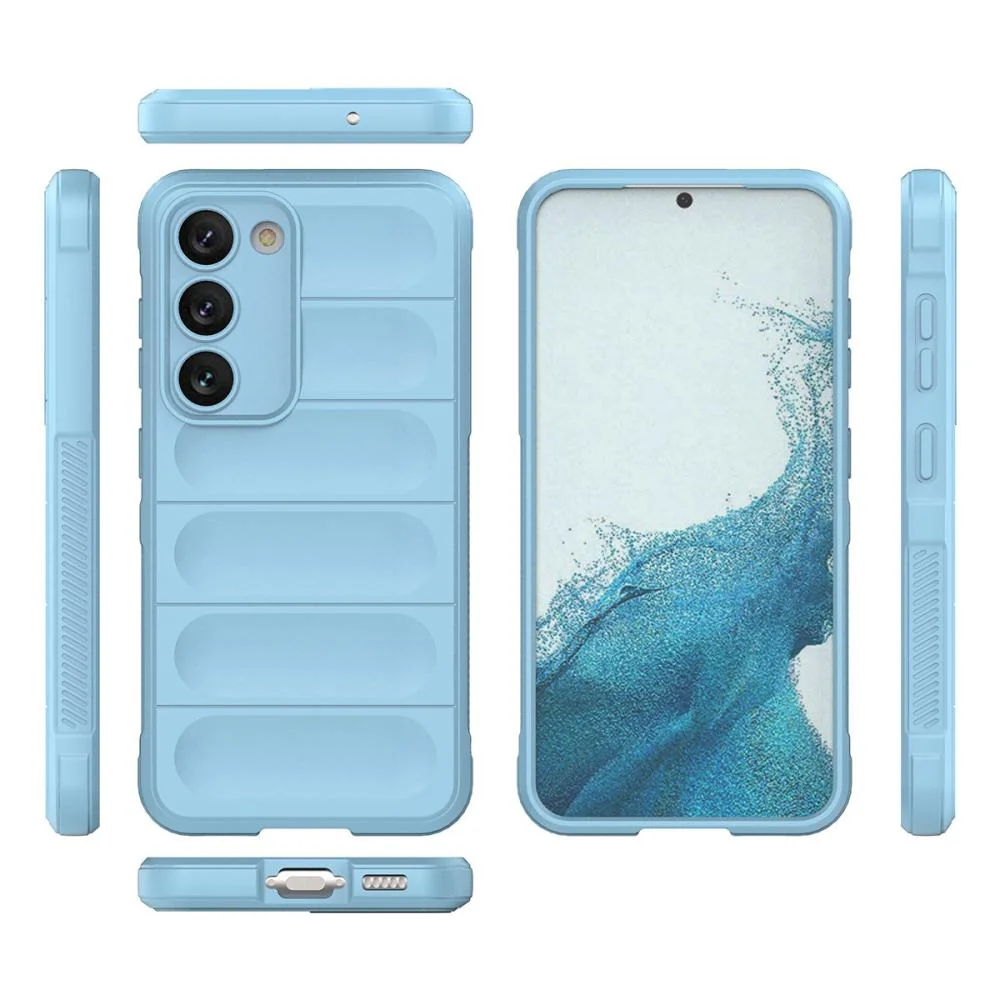 Pancierové puzdro pre Samsung Galaxy S23 Plus - Modrá