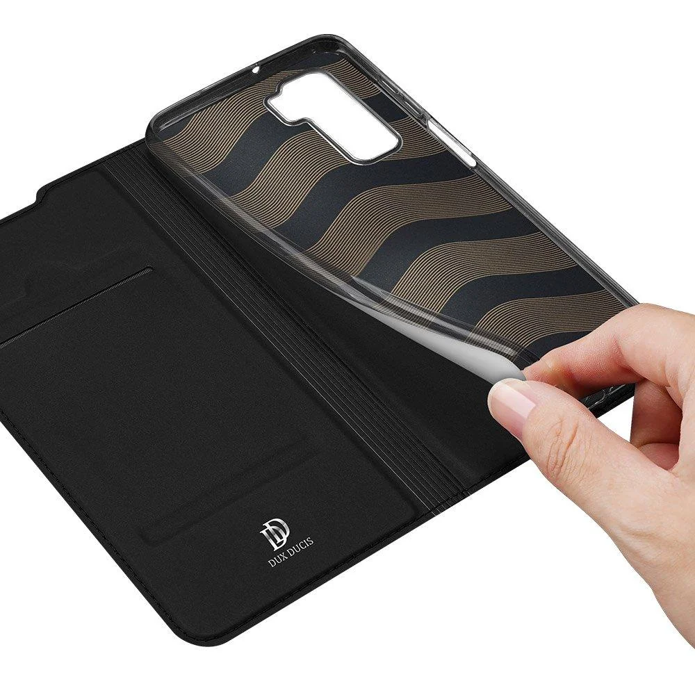Knížkové puzdro pre Samsung Galaxy S25 Plus Čierna