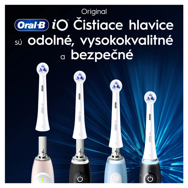 Oral-B iO Interdental Clean, hlavice zubnej kefky, biele 2 ks