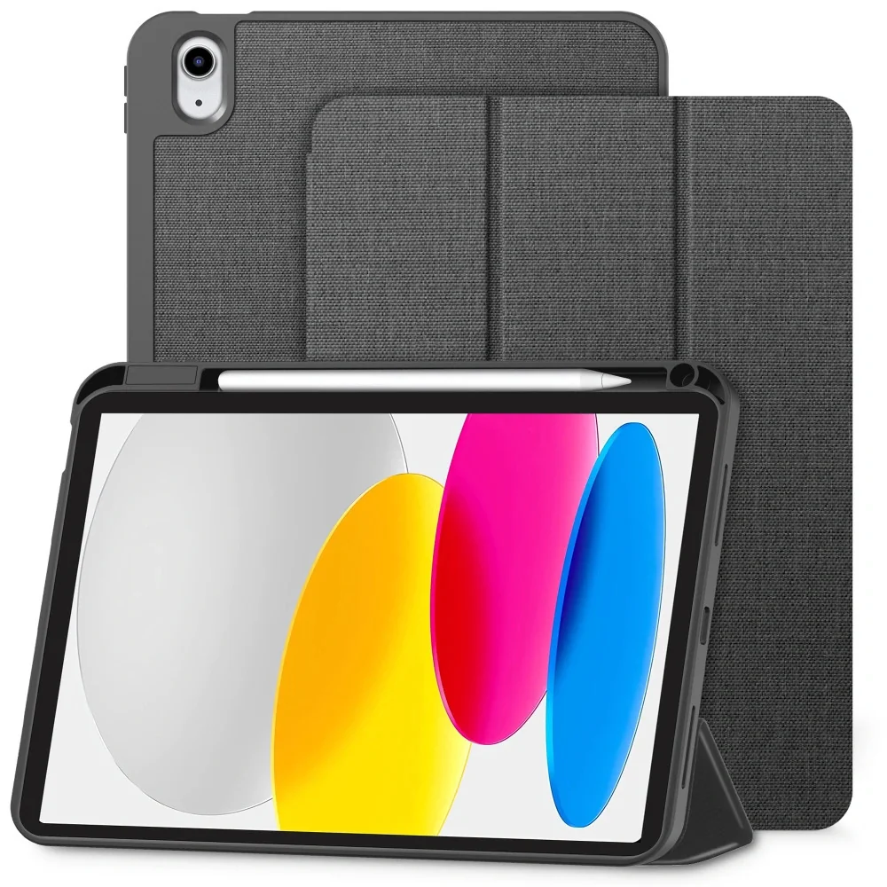 Tech-Protect SC Pen Canvas puzdro na iPad 10.9'' 10gen 2022 / 11'' 11gen 2025, sivé en 2025, sivé