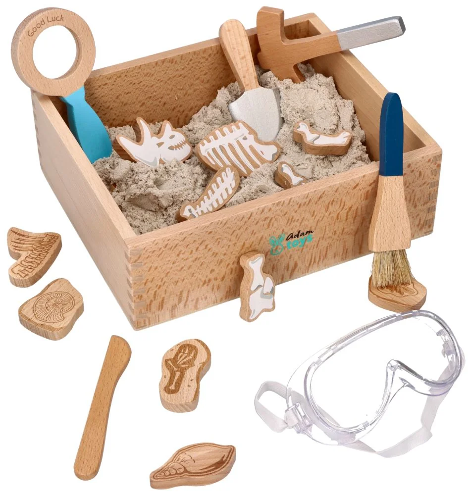 Sada pre malých archeológov + Kinetický piesok 1 kg