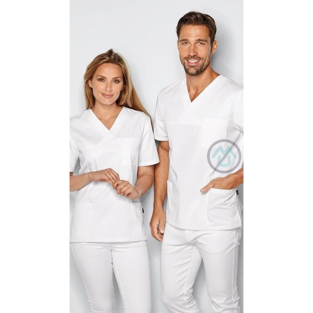 Blúza UNISEX 95° - biela 2XL