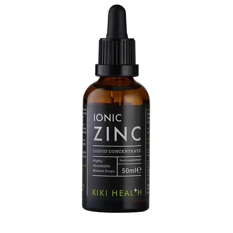 KIKI Health Iónový zinok - tekutý vysoko vstrebateľný koncentrát, 50 ml