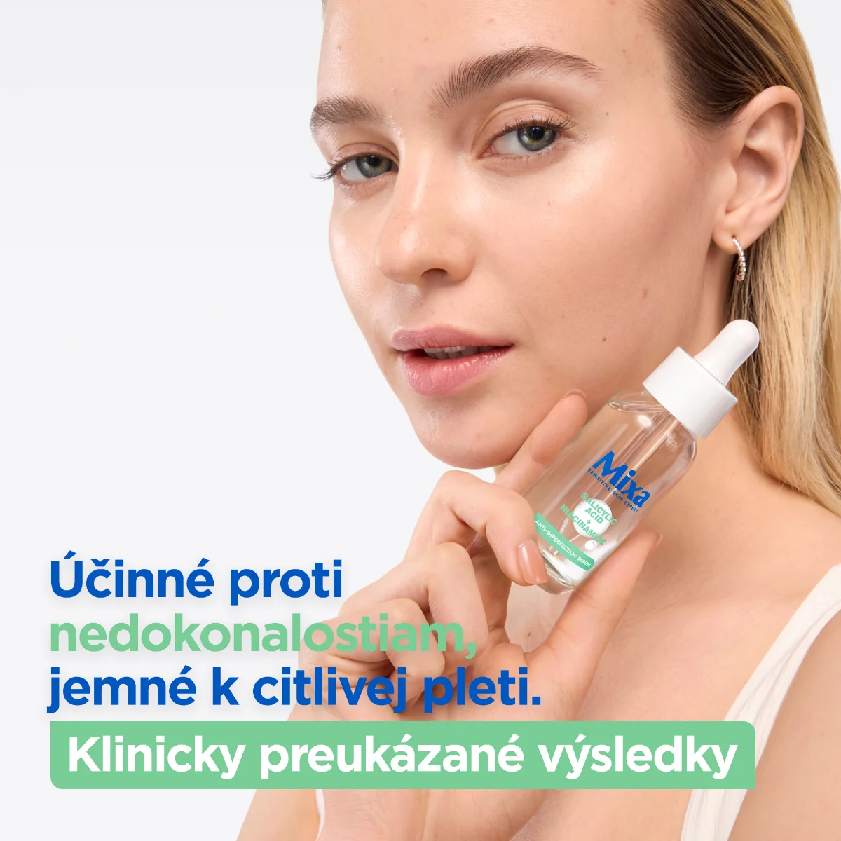 Mixa Sensitive Skin Expert sérum proti nedokonalostiam 1×30 ml, sérum