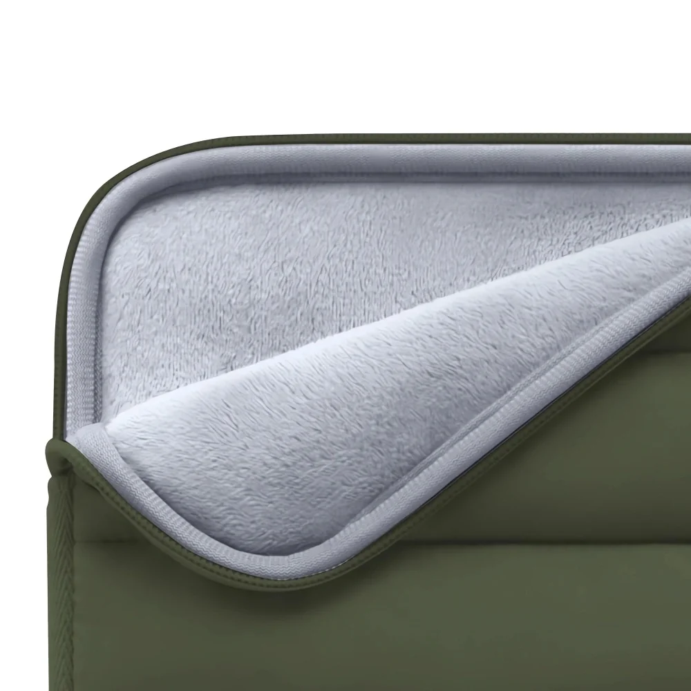 Tech-Protect Fluffy obal na notebook 13-14'', zelený